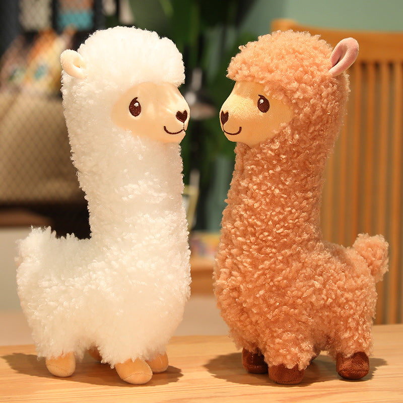 Shop Luna: Cuddly Llama Luna Plushie - Goodlifebean Plushies | Stuffed Animals