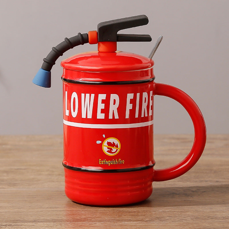 Quirky Fire Extinguisher Mug