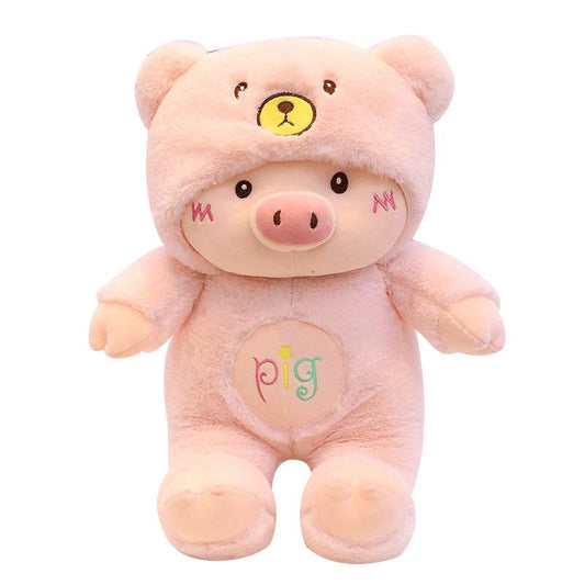 Cuddly Cutie: Giant Piggy Plushie - Goodlifebean Stuffed Animals