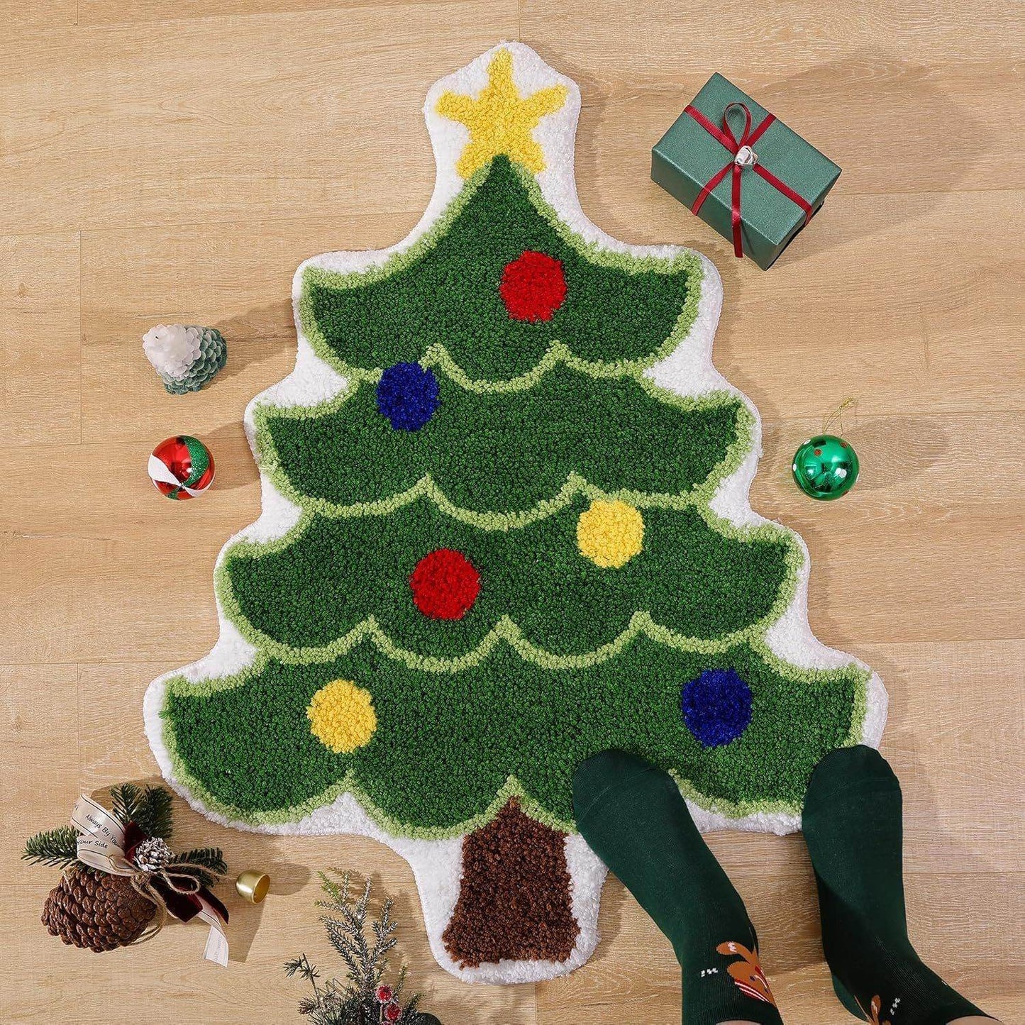 Nordic Cashmere Christmas Rug - Goodlifebean