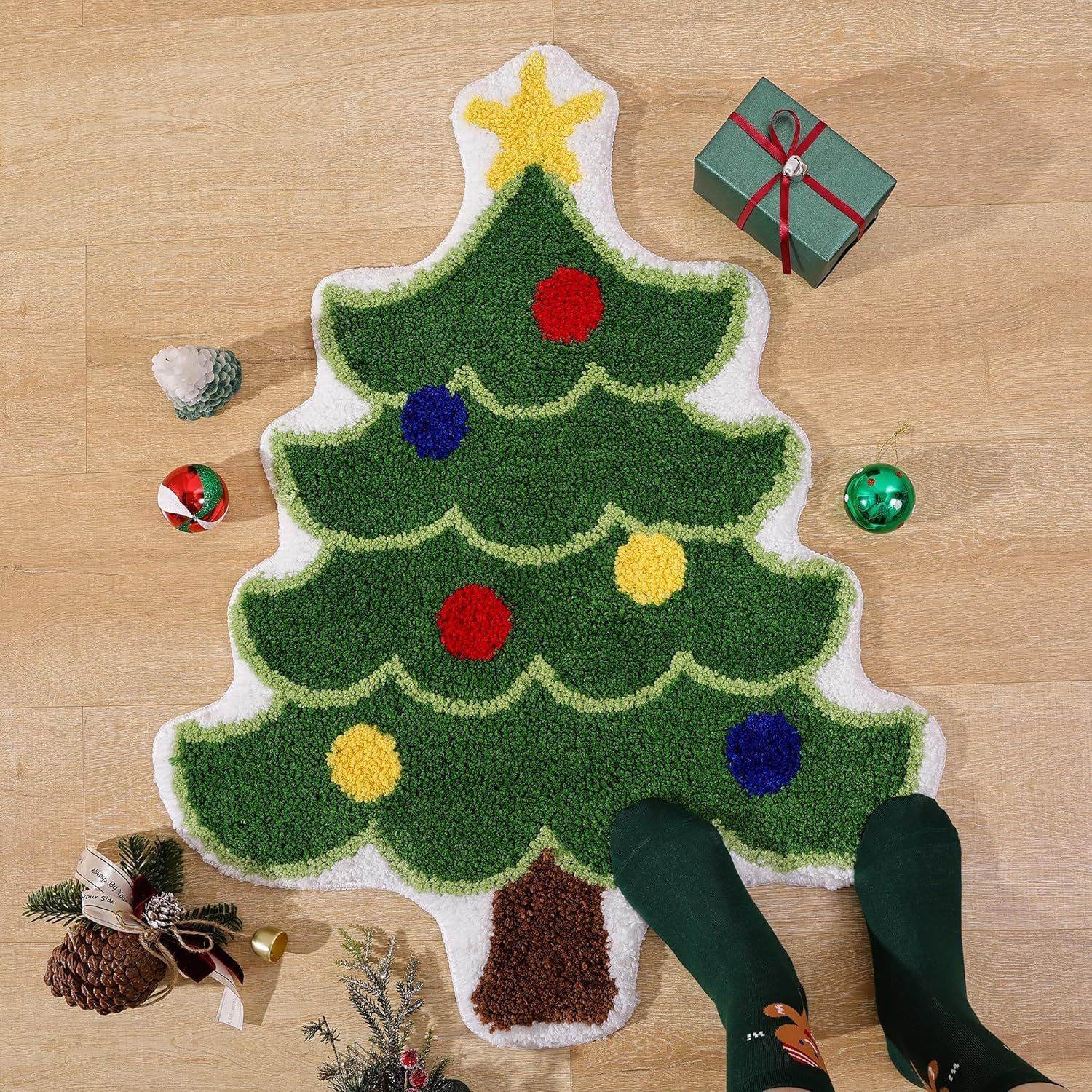 Nordic Cashmere Christmas Rug - Goodlifebean