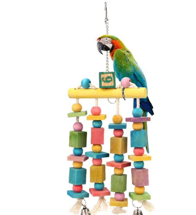 Hanging Bells Bird Swing.