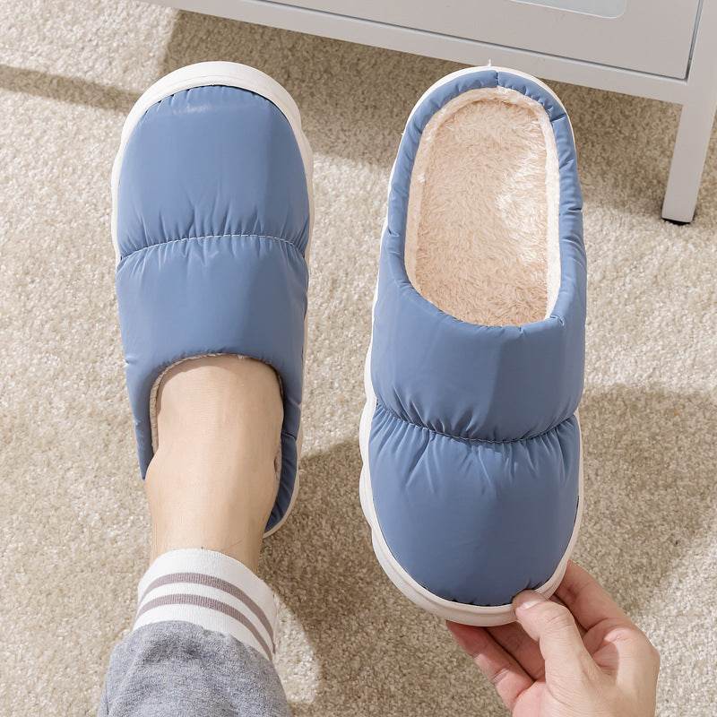 QuiltedCozy: Plush Indoor Warm Slippers