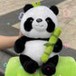 Kawaii Panda Plushie Inside Bamboo | Cute Panda Plushie