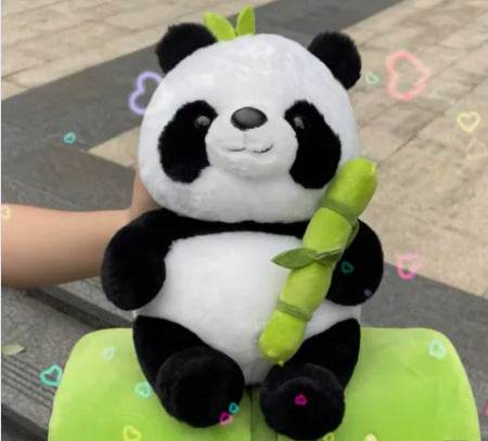 Kawaii Panda Plushie Inside Bamboo | Cute Panda Plushie - Goodlifebean