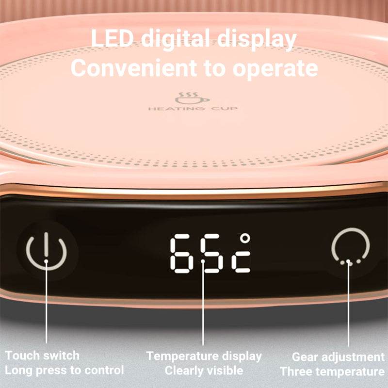 Smart Mug Warmer with LED Display