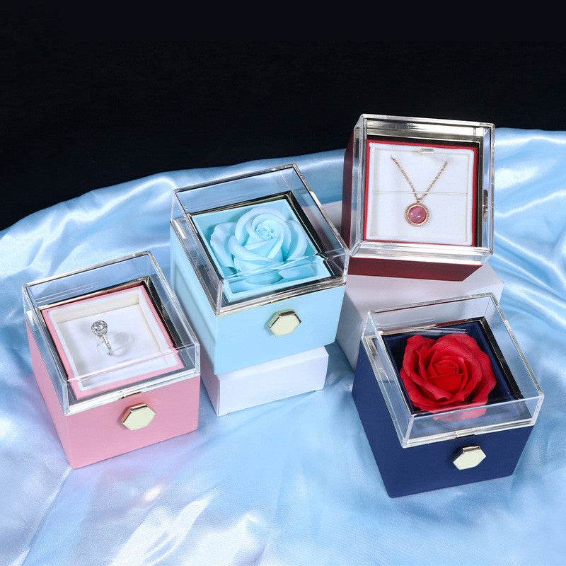 Rotating Eternal Rose Gift Box - Goodlifebean
