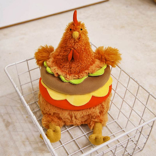 Kawaii Chick’n’Cheese Chicken Plushie - Goodlifebean