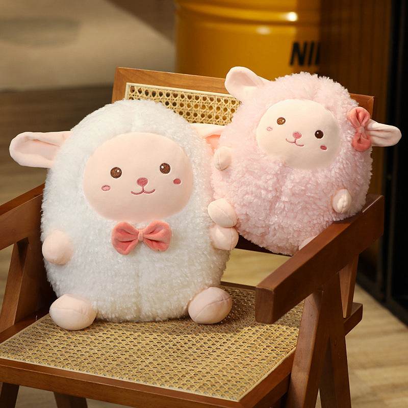 Kawaii Snuggly Sheep Plushie | Stuffed Animal Sheep - Goodlifebean