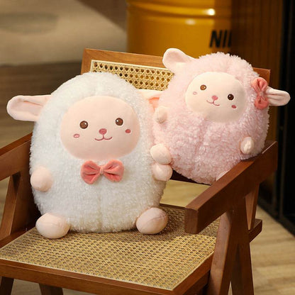 Kawaii Snuggly Sheep Plushie | Stuffed Animal Sheep - Goodlifebean
