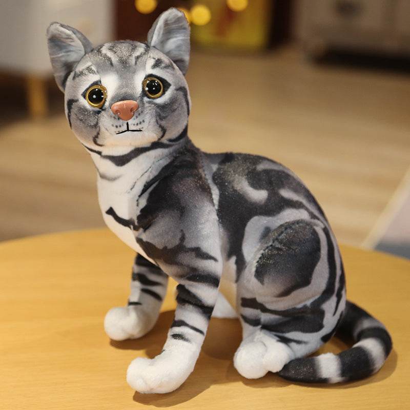 Shop Lifelike Stuffed Cat Plush Toy - Stuffed Animals Goodlifebean Plushies | Stuffed Animals