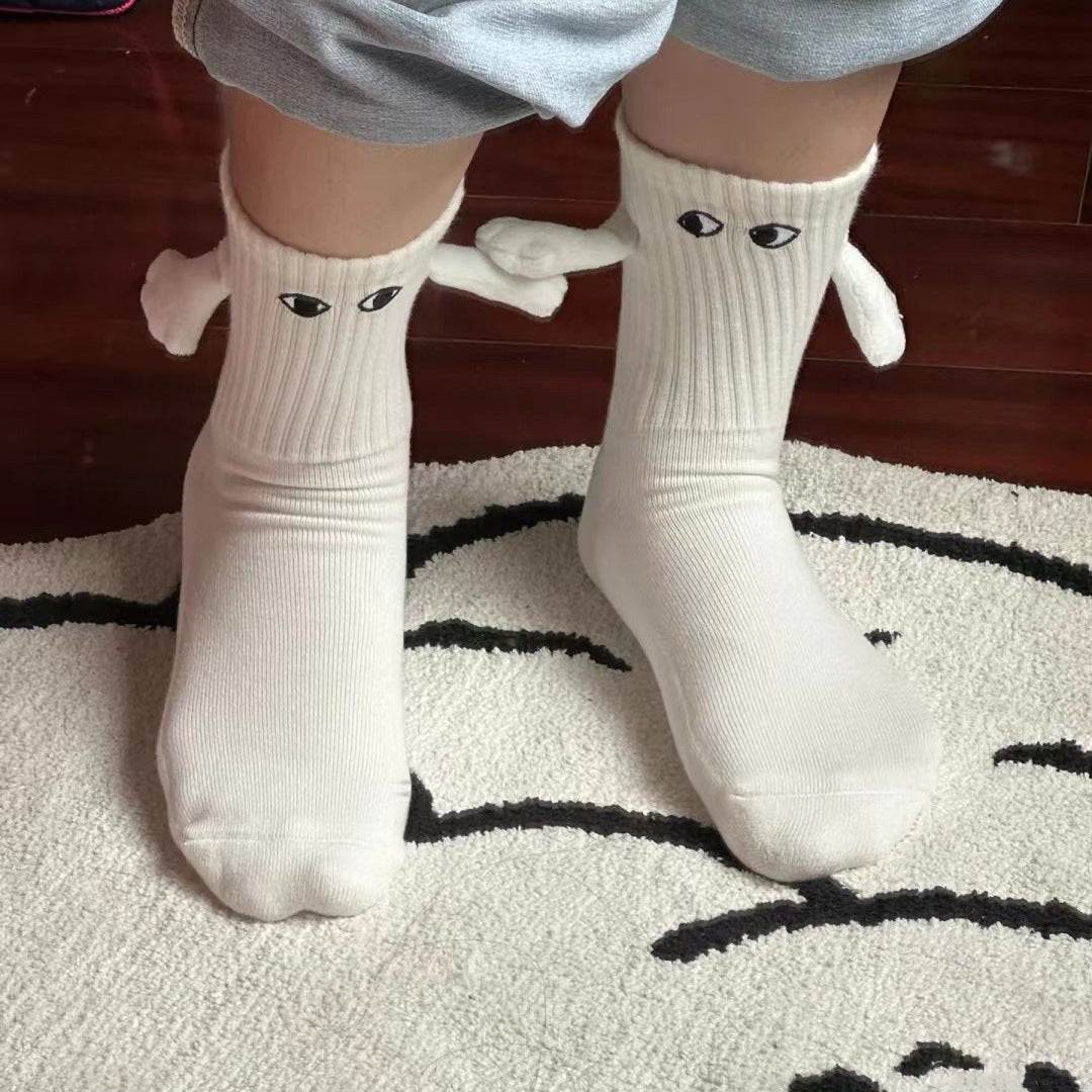 Hand In Hand Magnetic Holding Hands Socks - Goodlifebean