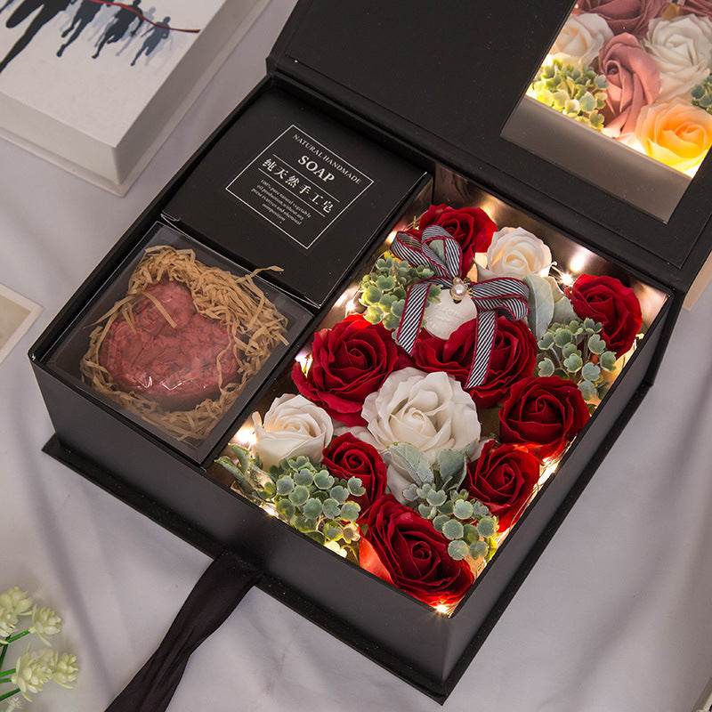 Preserved Rose Soap Gift Box