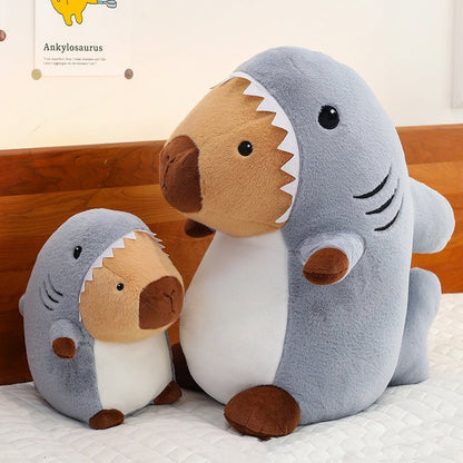 Jawsy: Massive Capybara Shark Plushie - Goodlifebean product_type