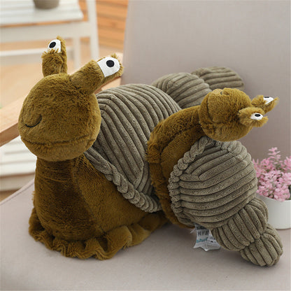 Shop Slowie: The Snuggly Snail Plushie | Stuffed Animal Snail - Goodlifebean Plushie | Stuffed Animal