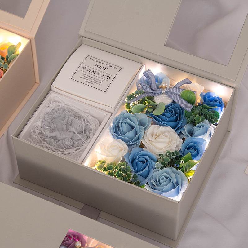 Preserved Rose Soap Gift Box