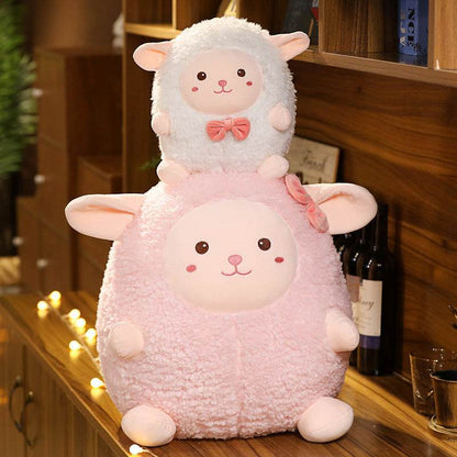Kawaii Snuggly Sheep Plushie | Stuffed Animal Sheep - Goodlifebean
