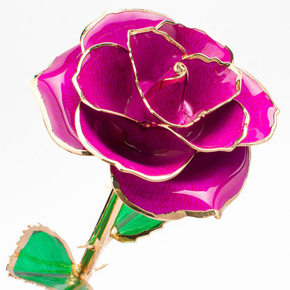 Handmade 24K Gold-Plated Rose