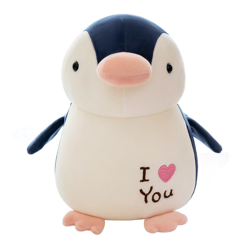 FrostyFin: Cute Frosty Penguin Plushie