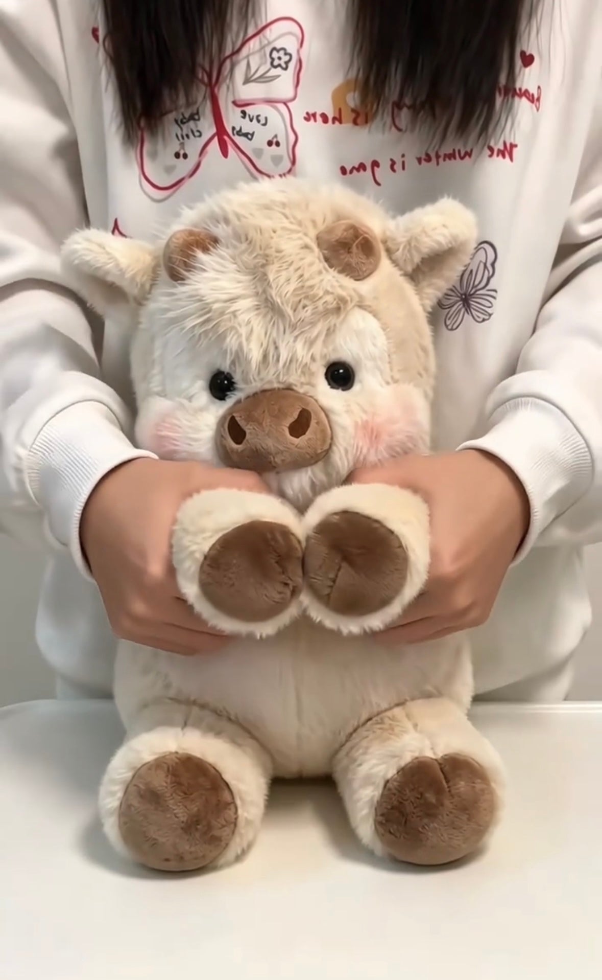 Chubby Highland Cow Plushie
