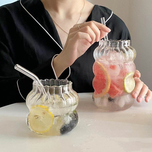 Old-School Aesthetic Glass Tumbler - Goodlifebean