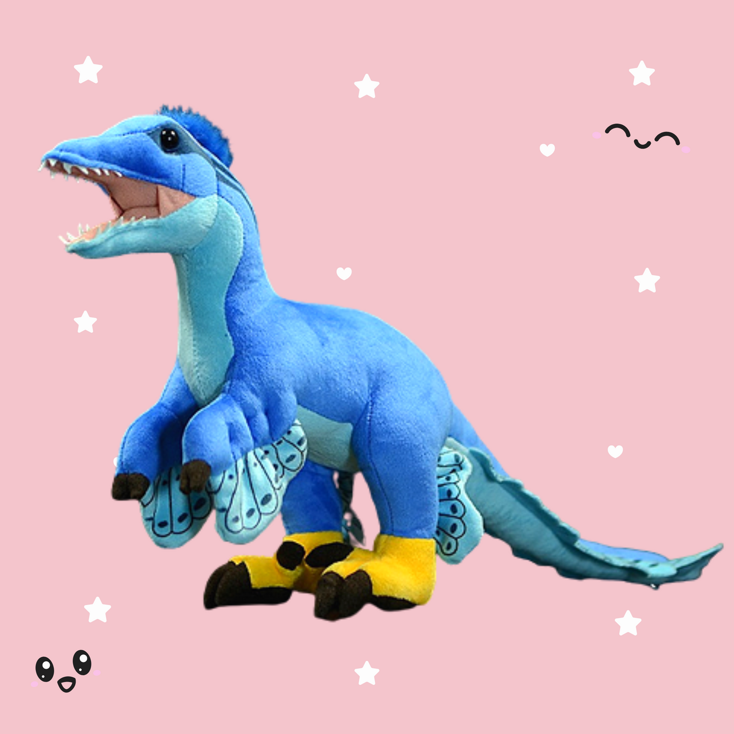 Rory the Raptor: Stuffed Dinosaur Plush Toy