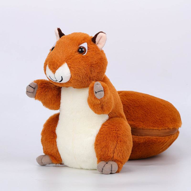 Sunny: Reversible Squirrel Plushie