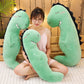 Shop Iggie: Large Stuffed Dino Body Pillow Plush - Stuffed Animals Goodlifebean Giant Plushies