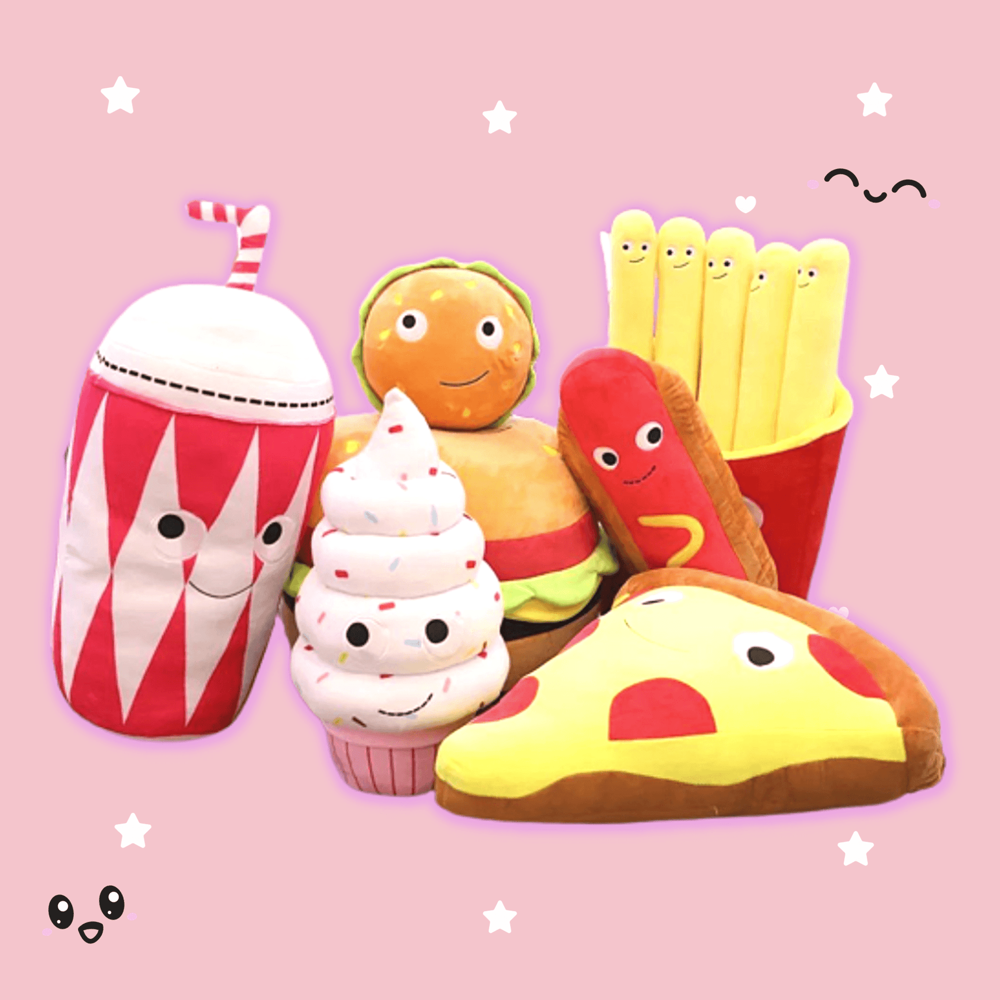 Stuffed Foodie Friends Plushies – Goodlifebean