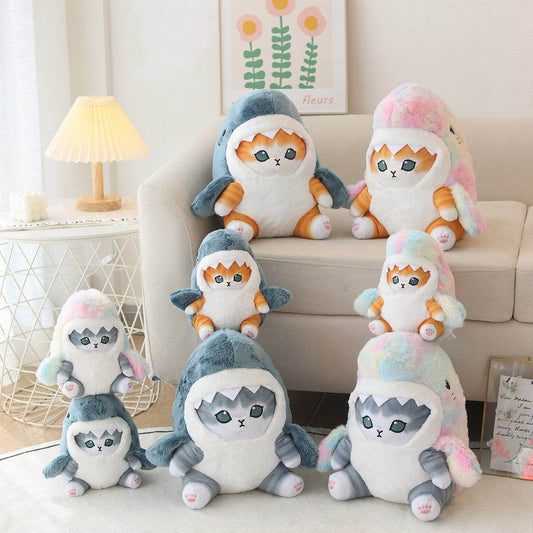Shark Cat Plush - Goodlifebean