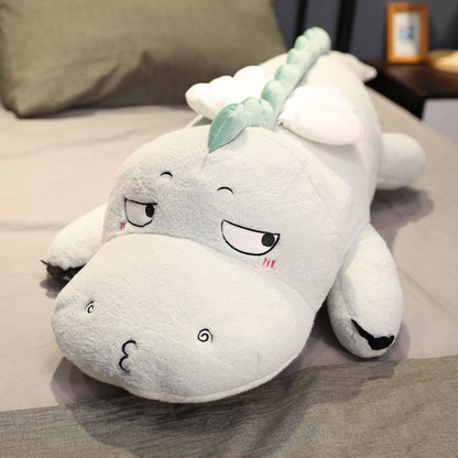 Barney: Giant Dinosaur Body Pillow Plushie (4.2ft) - Goodlifebean