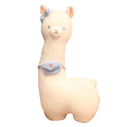 FluffyPaca: Kawaii Alpaca Plushie | Stuffed Animal Alpaca | Body Pillow Plush - Goodlifebean