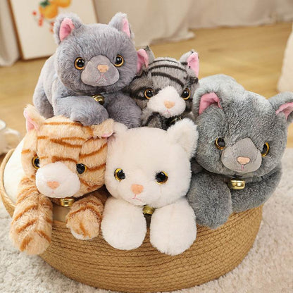 Shop Furry Feline Friends | Lifelike Stuffed Animal Cat Plush - Goodlifebean Plushies | Stuffed Animals
