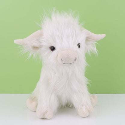 Cute Mini Highland Cow Plushie