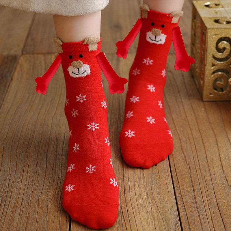 Shop Hand holding Christmas Socks - Shoes Goodlifebean Plushies | Stuffed Animals