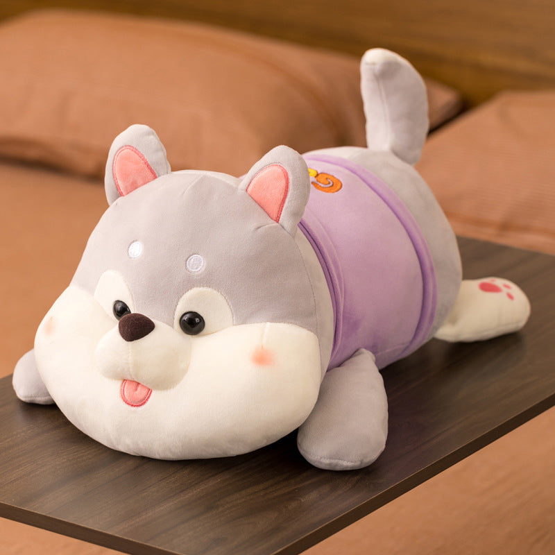 Gigi: Giant Husky Body Pillow Plushie.