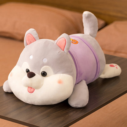 Gigi: Giant Husky Body Pillow Plushie.