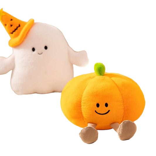 Shop Gourd & Ghoul | Kawaii Halloween Pumpkin and Ghost Stuffed Animals - Goodlifebean Plushie | Stuffed Animal