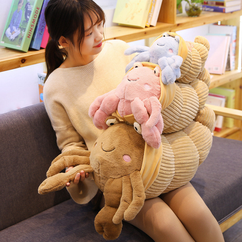 BuyShelly: Kawaii Crab Plushie | Stuffed Animal Crab - Goodlifebean Plushies | Stuffed Animals