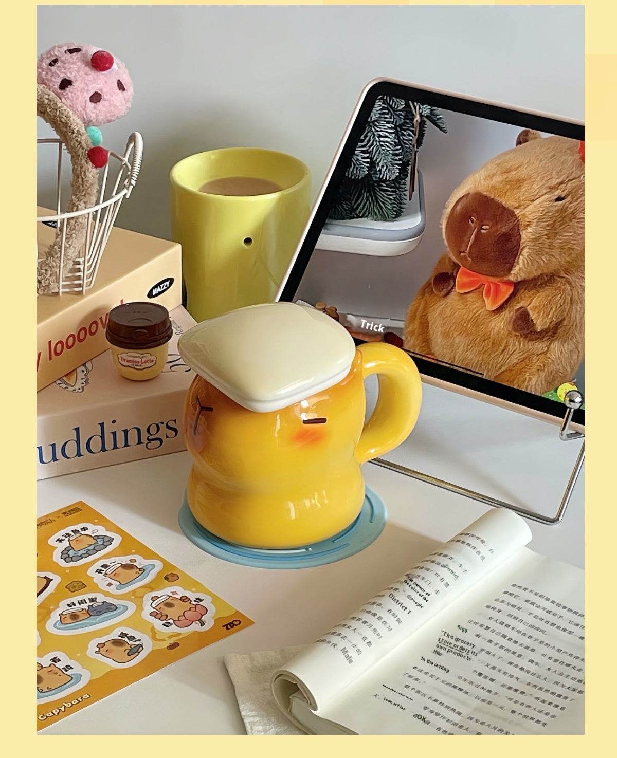 Ceramic Capybara Mug - Goodlifebean