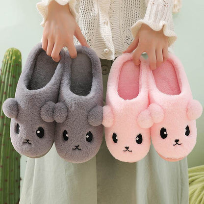 Shop Kawaii Thick-Sole Plush Slippers - Shoes Goodlifebean Plushies | Stuffed Animals