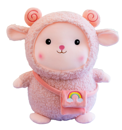 Kawaii Sheep Plushie | Stuffed Sheep Lamb Plush Toy | Stuffed Animal Lamb | Gifts for Kids | Cute Plushies | Goodlifebebean