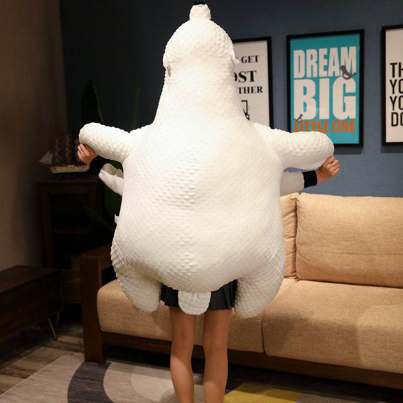 Iceball: Giant Chonky Polar Bear Plushie | 4ft Stuffed Polar Bear - Goodlifebean