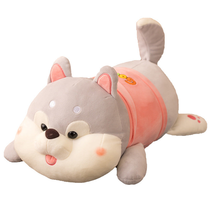 Gigi: Giant Husky Body Pillow Plushie.