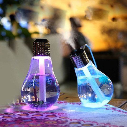 AromaGlow Humidifier | Glowing Bulb Humidifier - Goodlifebean