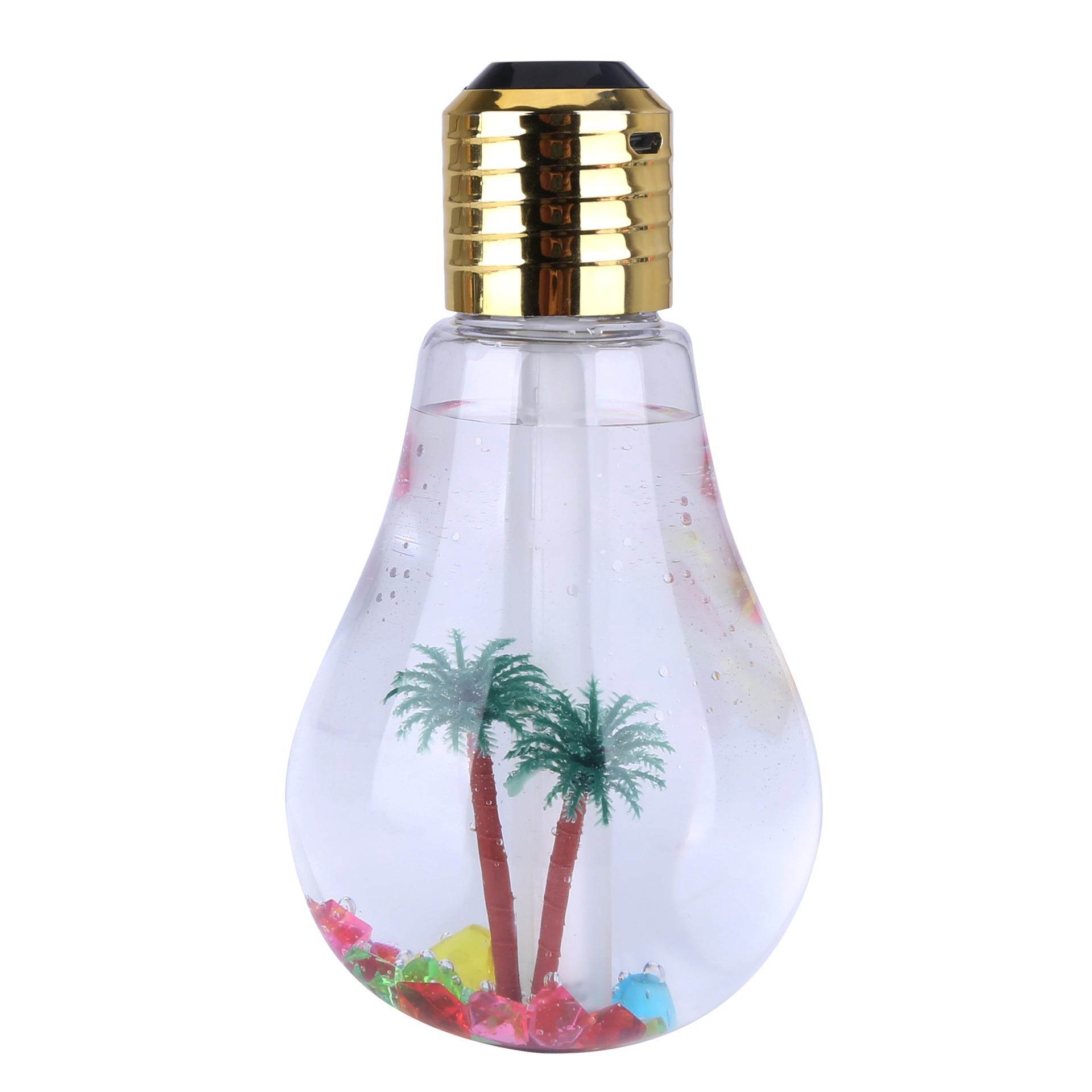 AromaGlow Humidifier | Glowing Bulb Humidifier - Goodlifebean