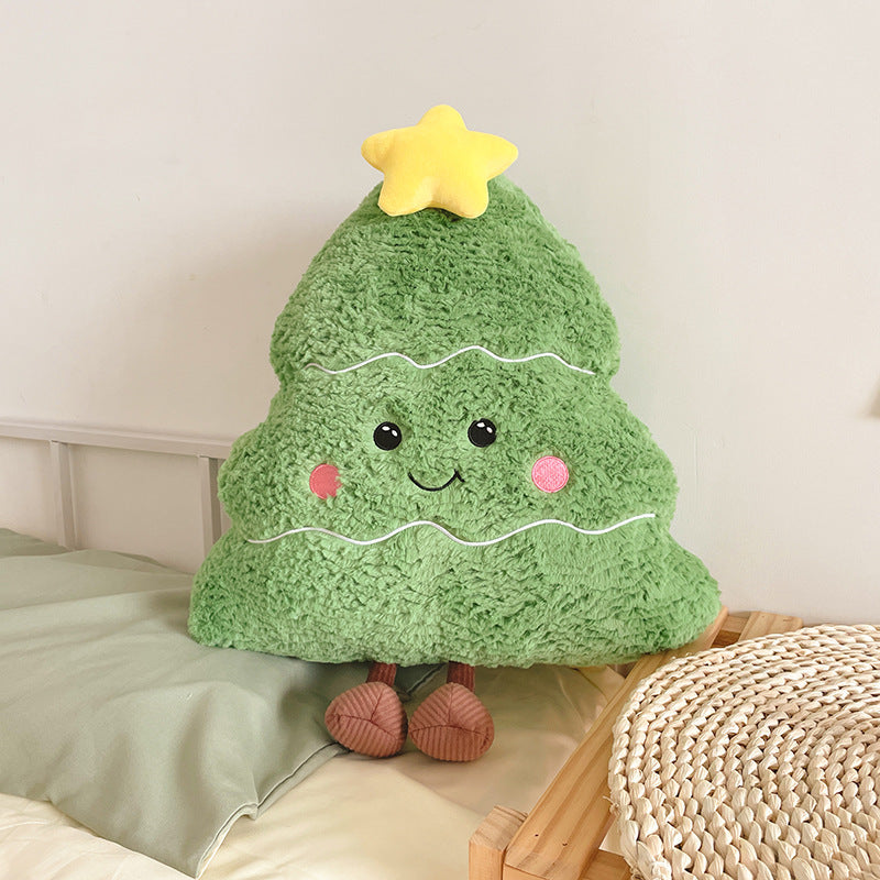 Shop Cute Christmas Tree Plushie - plush Goodlifebean Plushies | Stuffed Animals