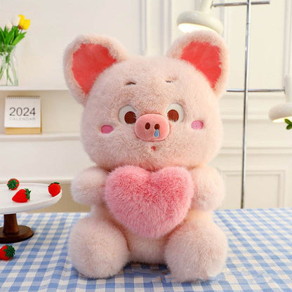 Squiggle: Giant Lovely Stuffed Pig Plushie - Goodlifebean