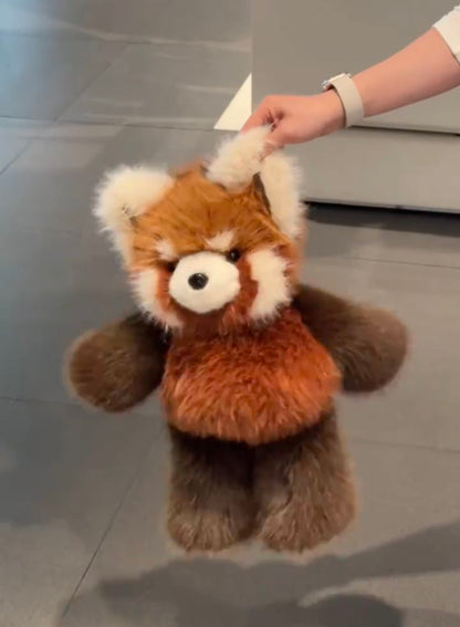 Rosty der Rote Panda Plüschtier | Seltener Stofftier Roter Panda