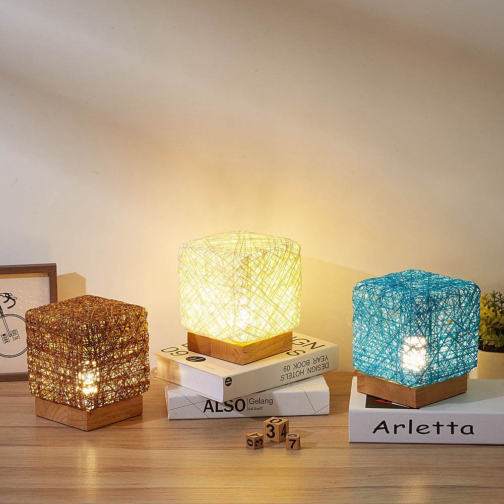 Hand Knit Dimmable Desk Lamp - Goodlifebean